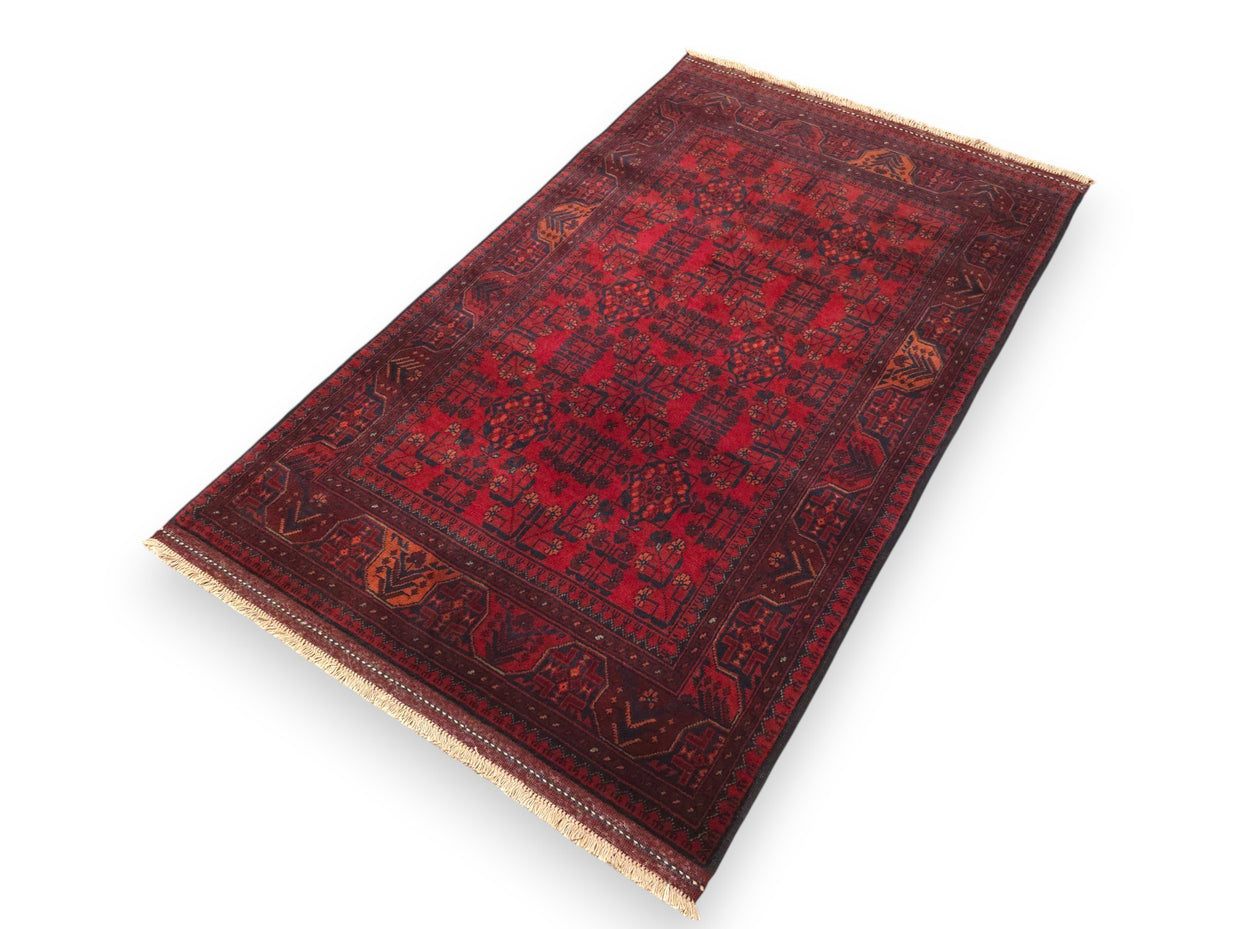 KHAN MOHAMMADI - Red - 1.68m X 1.07m