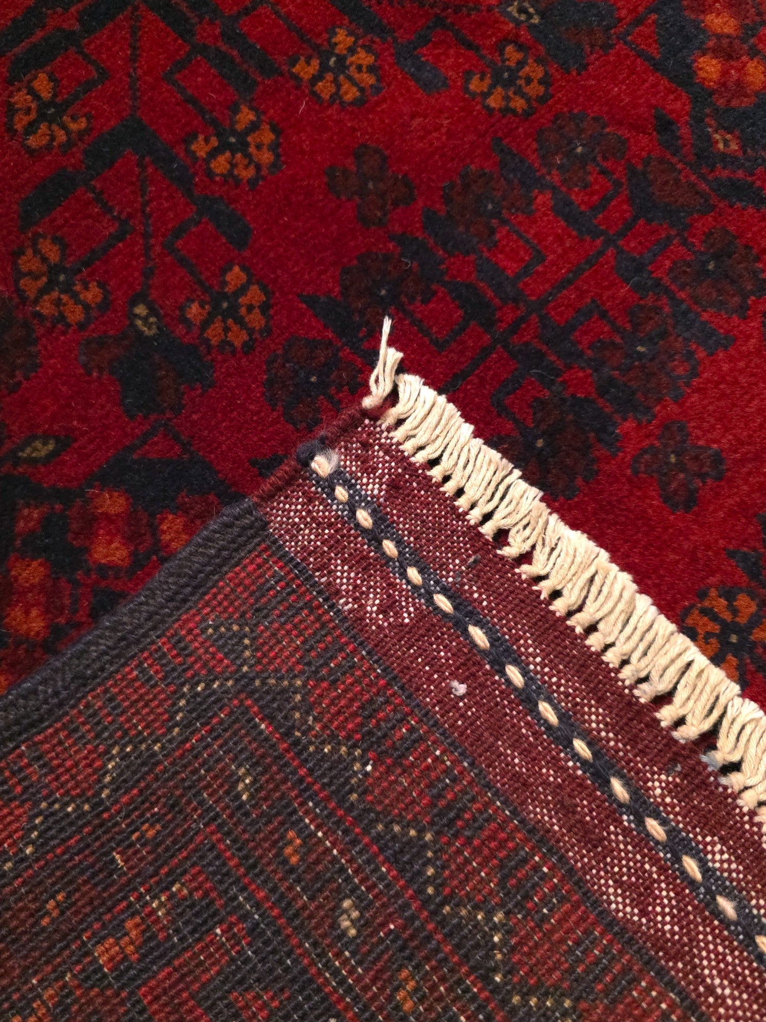 KHAN MOHAMMADI - Red - 1.68m X 1.07m
