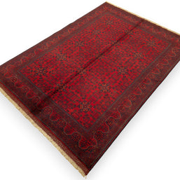 KHAN MOHAMMADI - Red - 2.32m X 1.70m