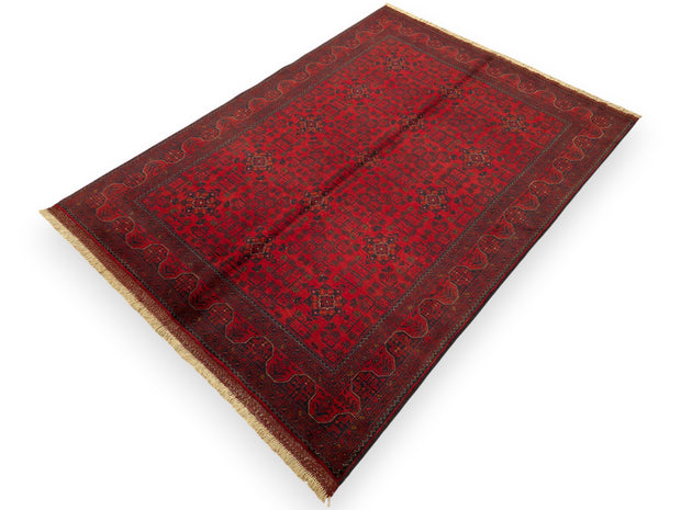 KHAN MOHAMMADI - Red - 2.32m X 1.70m