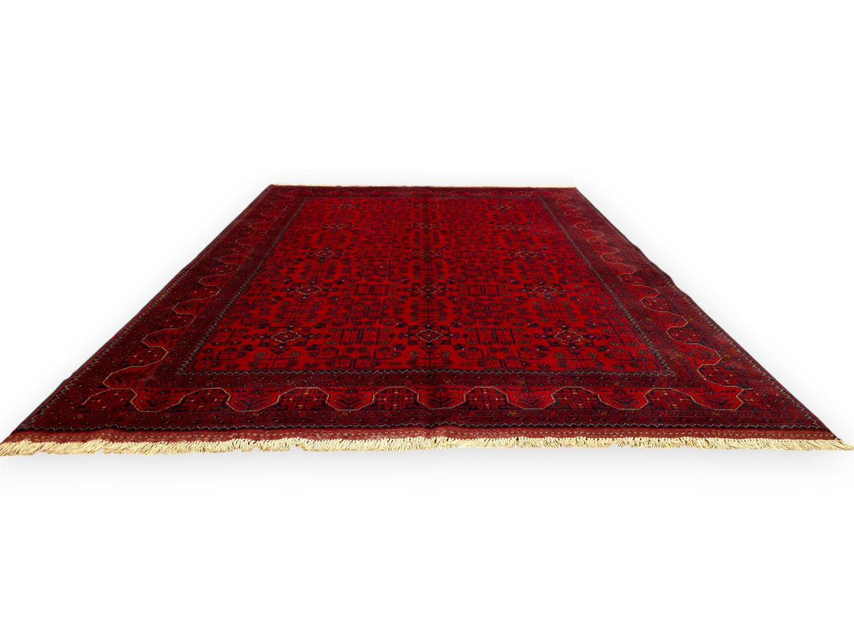 KHAN MOHAMMADI - Red - 2.32m X 1.70m