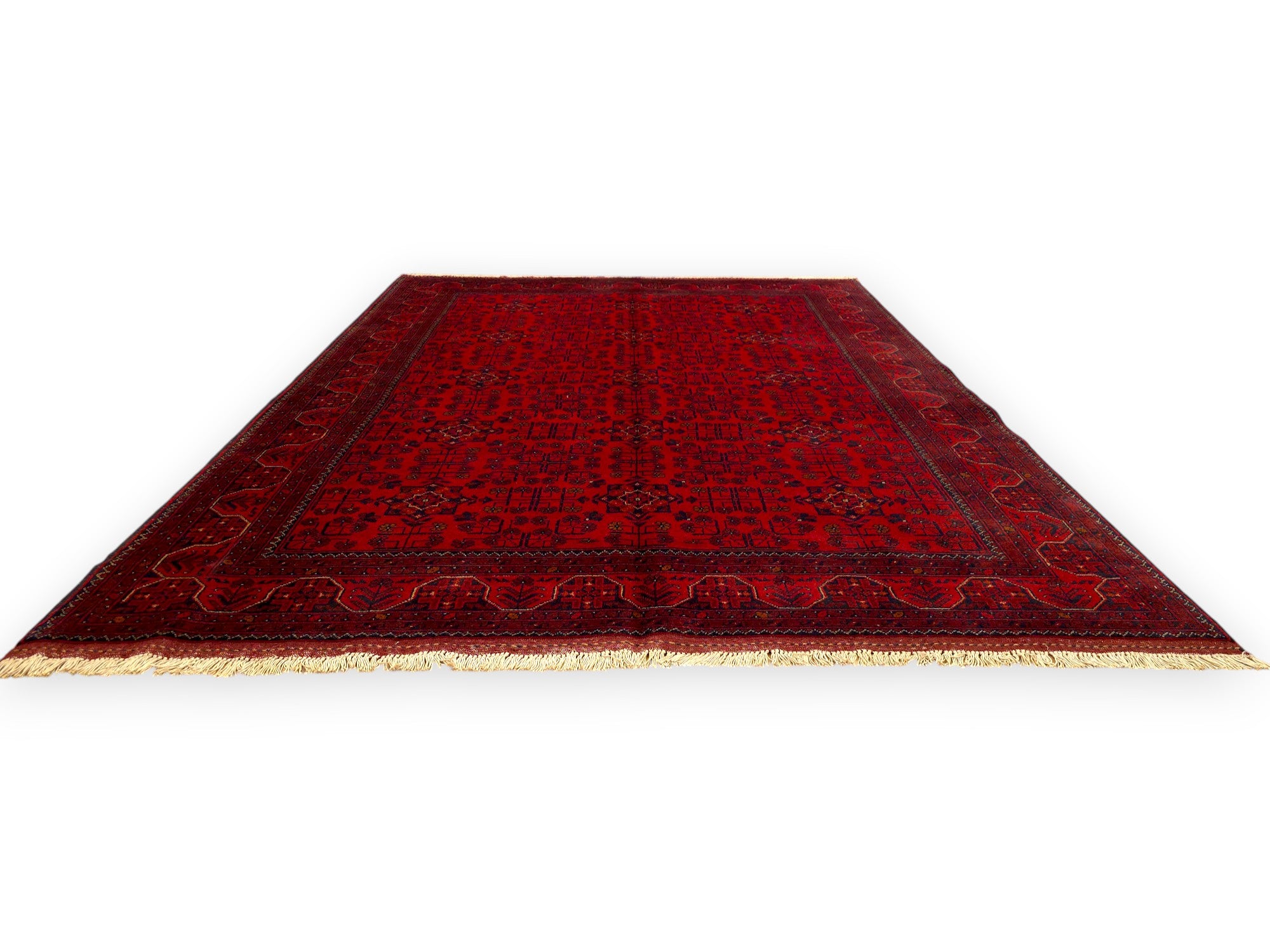 KHAN MOHAMMADI - Red - 2.32m X 1.70m