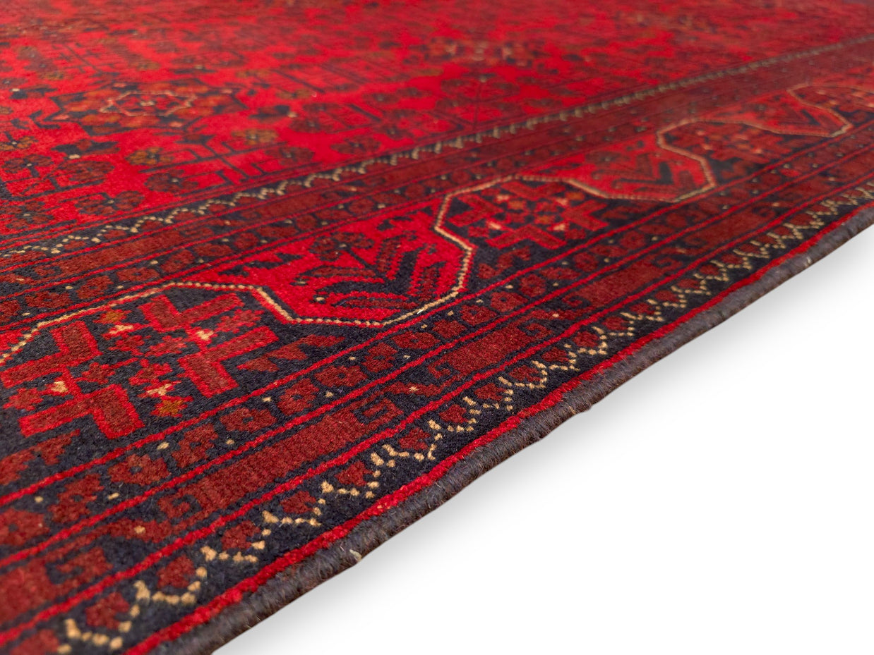 KHAN MOHAMMADI - Red - 2.32m X 1.70m