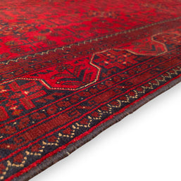 KHAN MOHAMMADI - Red - 2.32m X 1.70m