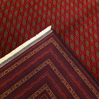 FINE AFGHAN BOKHARA - Red - 2.94m x 2.05m