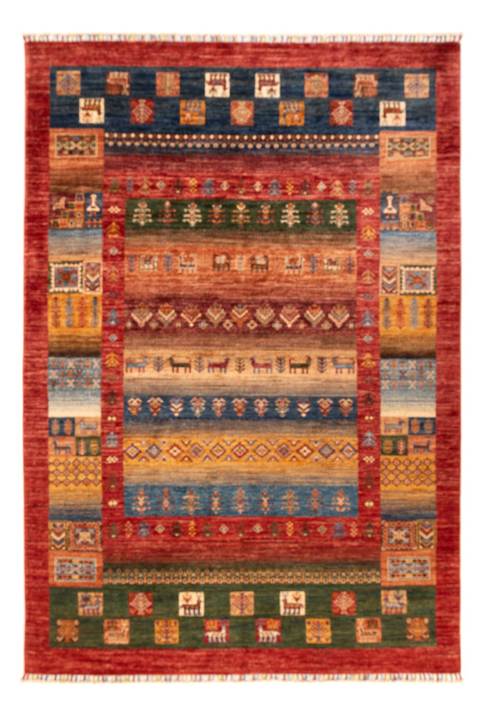 GABBEH - Red - 2.42m x 1.67m