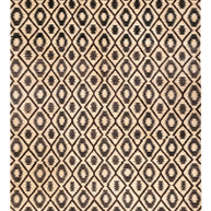 AFGHAN RUG - Black -  2.90m x 2.47m