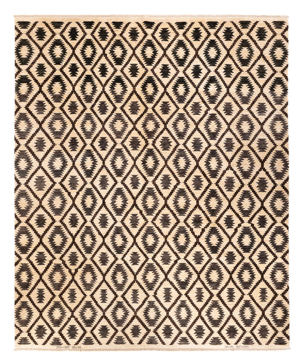 AFGHAN RUG - Black -  2.90m x 2.47m