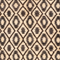 AFGHAN RUG - Black -  2.90m x 2.47m