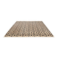 AFGHAN RUG - Black -  2.90m x 2.47m