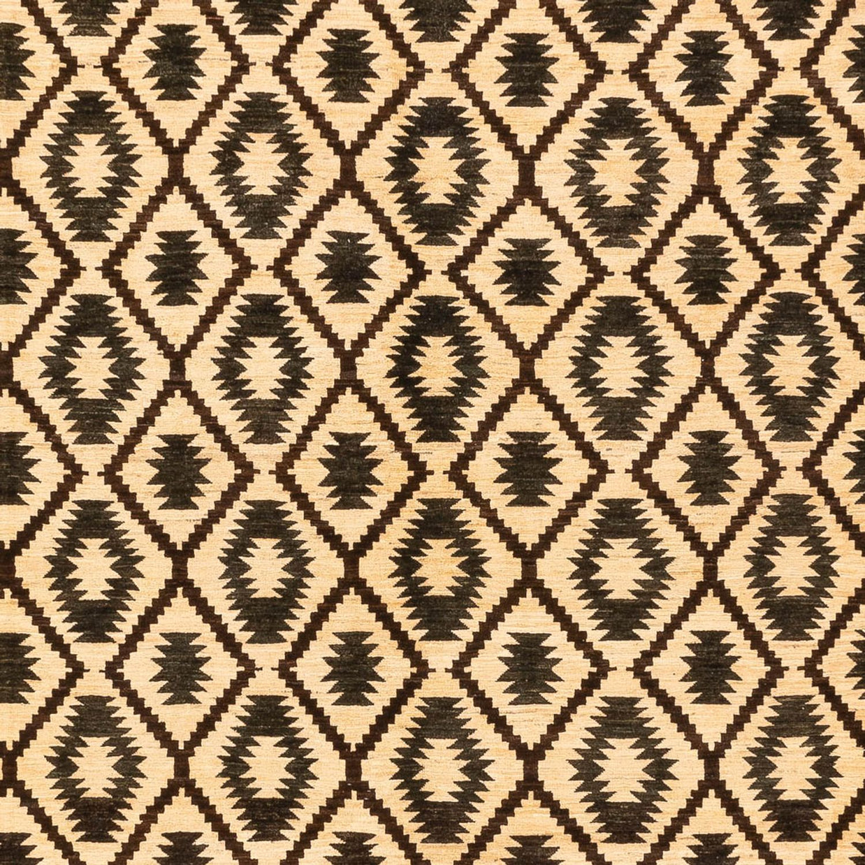 AFGHAN RUG - Beige -  3.62m x 2.71m