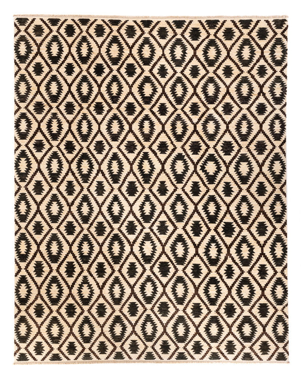 AFGHAN RUG - Beige -  3.06m x 2.44m