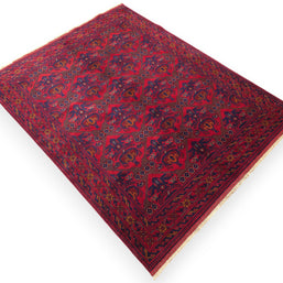 KHAN MOHAMMADI - Red - 2.00m X 1.50m