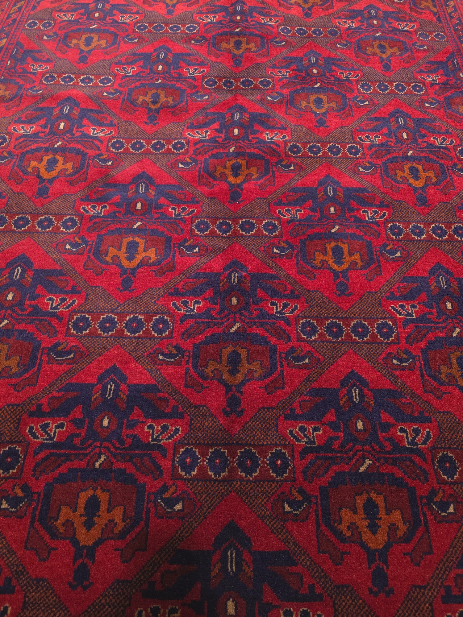 KHAN MOHAMMADI - Red - 2.00m X 1.50m
