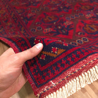 KHAN MOHAMMADI - Red - 2.00m X 1.50m