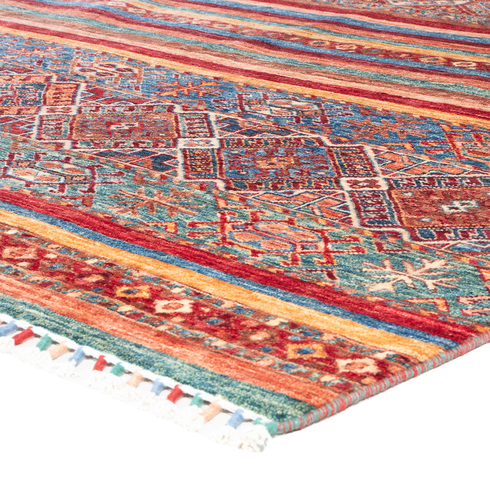 KHORJIN RUG - Stripe Red - 2.49m x  1.72m
