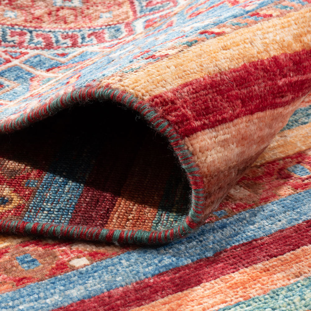 KHORJIN RUG - Stripe Red - 2.49m x  1.72m
