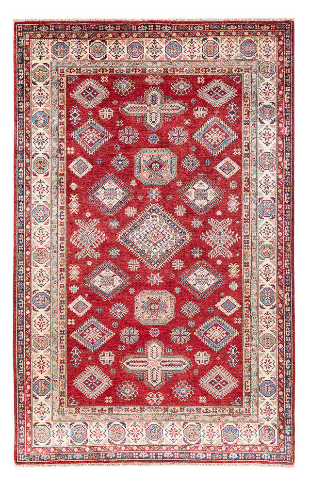 SUPER KASAK - Red & Beige - 3.06m x 1.99m