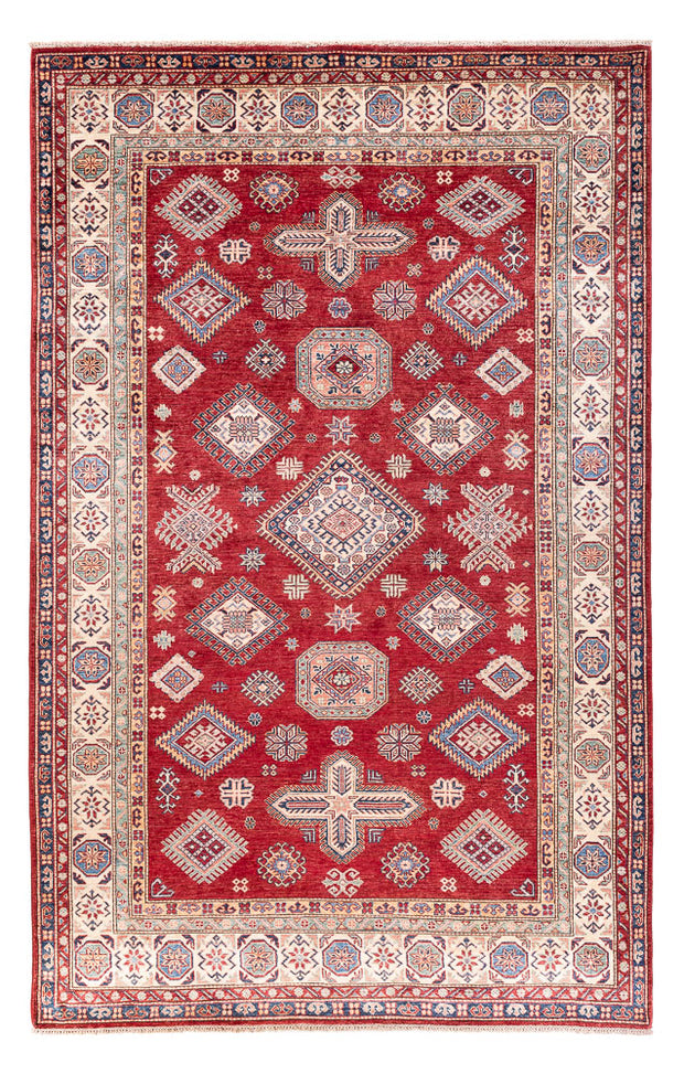 SUPER KASAK - Red & Beige - 3.06m x 1.99m