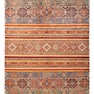 KHORJIN RUG - Stripe Red - 1.99m x  1.45m
