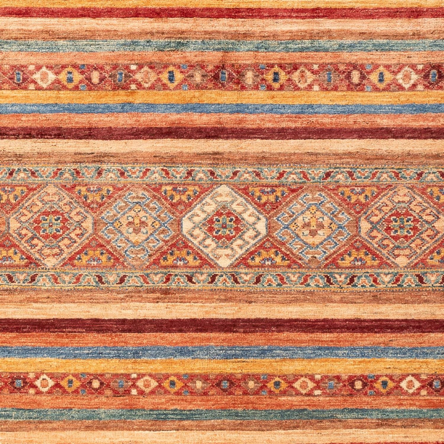 KHORJIN RUG - Stripe Red - 1.99m x  1.45m