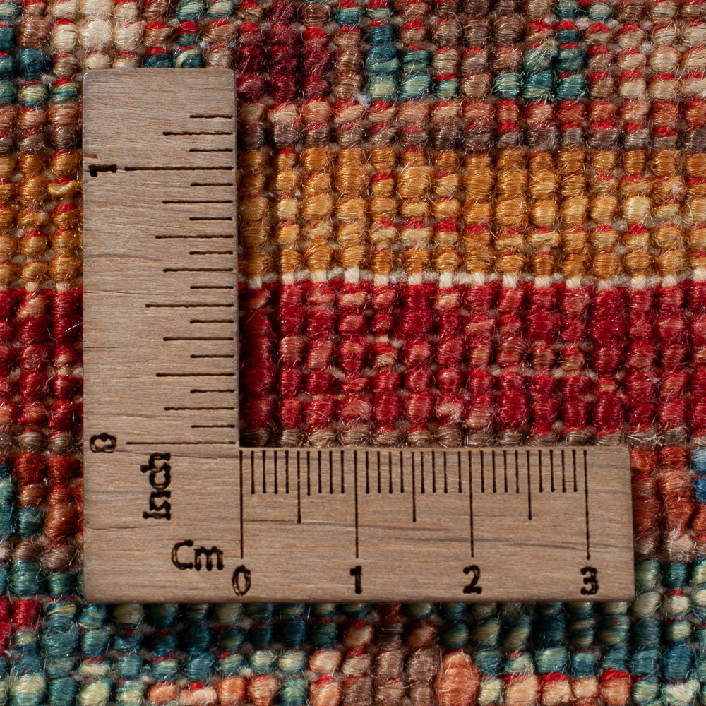 KHORJIN RUG - Stripe Red - 1.99m x  1.45m