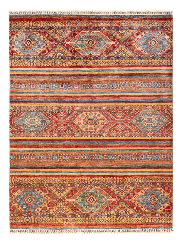 KHORJIN RUG - Stripe Red - 2.03m x  1.49m