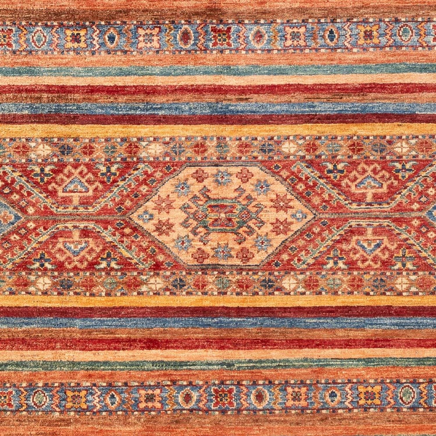 KHORJIN RUG - Stripe Red - 2.03m x  1.49m