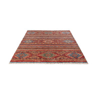 KHORJIN RUG - Stripe Red - 2.03m x  1.49m