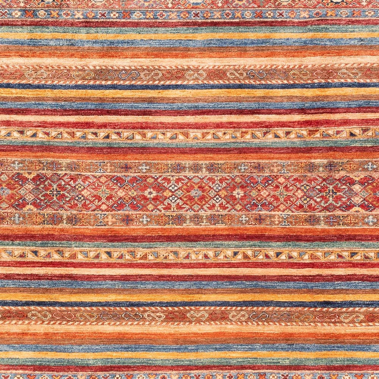 KHORJIN RUG - Stripe Red - 2.96m x 2.04m
