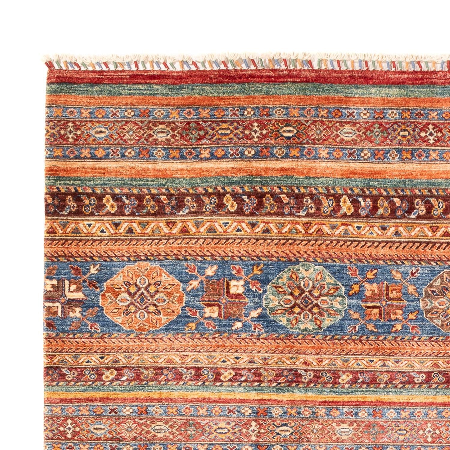 KHORJIN RUG - Stripe Red - 2.96m x 2.04m