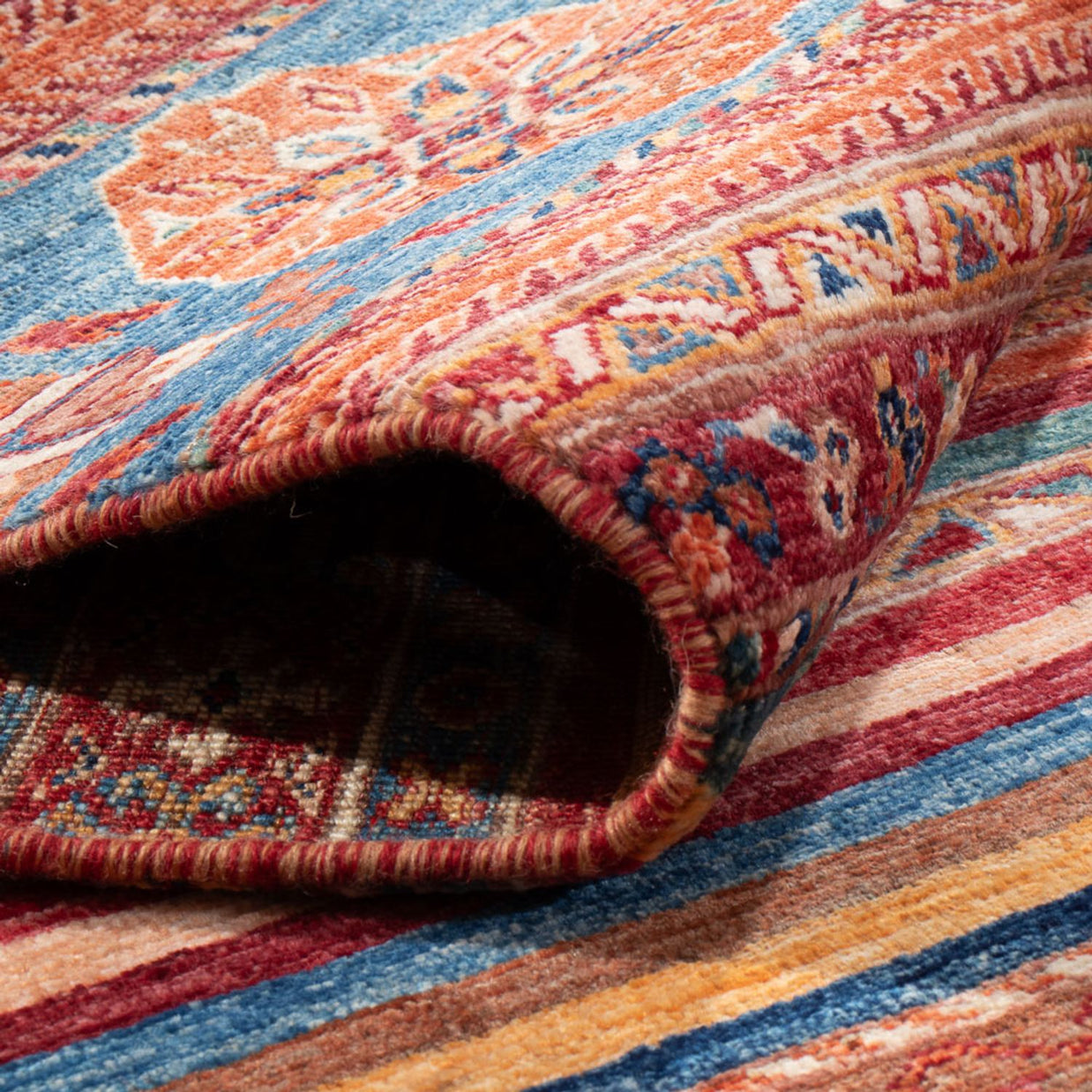 KHORJIN RUG - Stripe Red - 2.96m x 2.04m