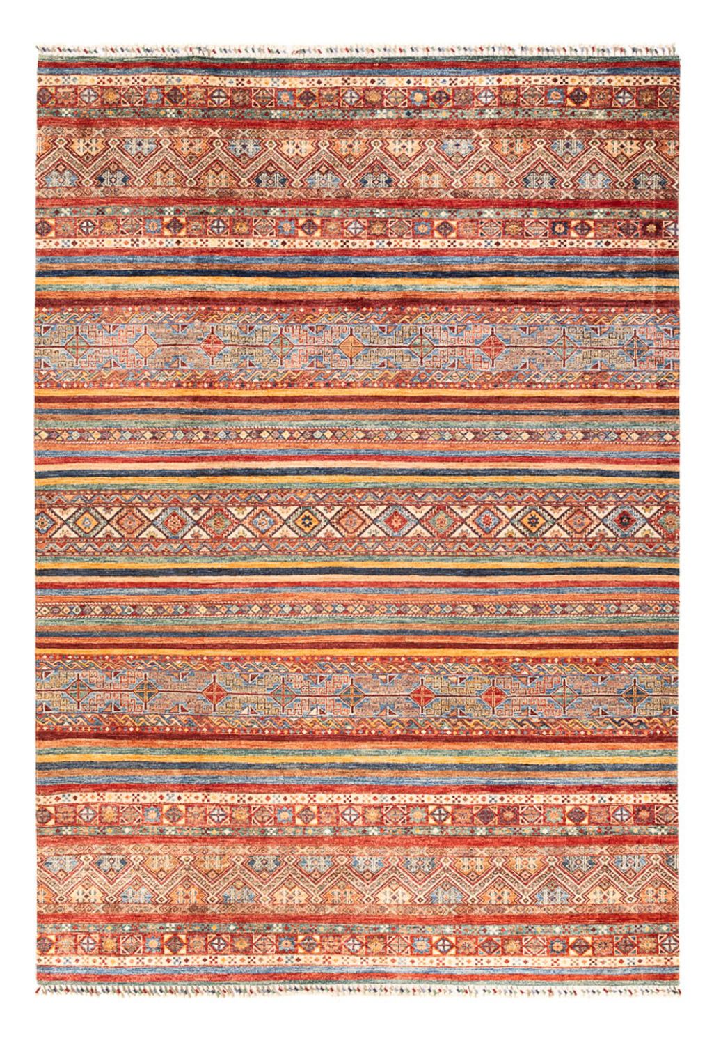 KHORJIN RUG - Stripe Red - 2.96m x 2.04m