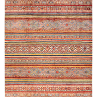KHORJIN RUG - Stripe Red - 2.96m x 2.04m