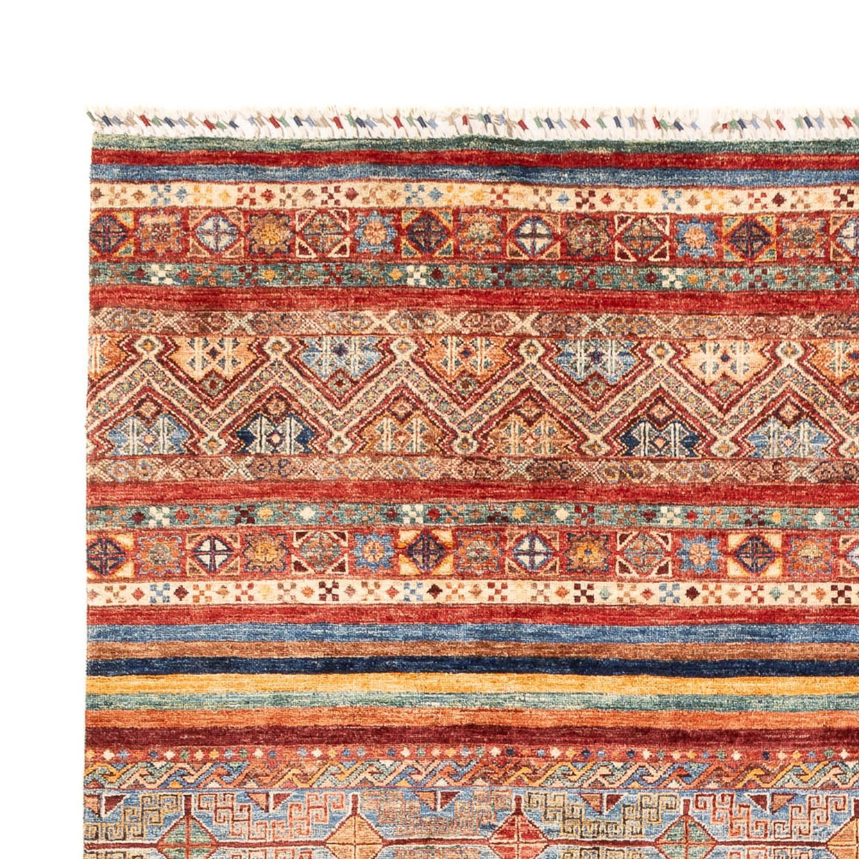 KHORJIN RUG - Stripe Red - 2.96m x 2.04m