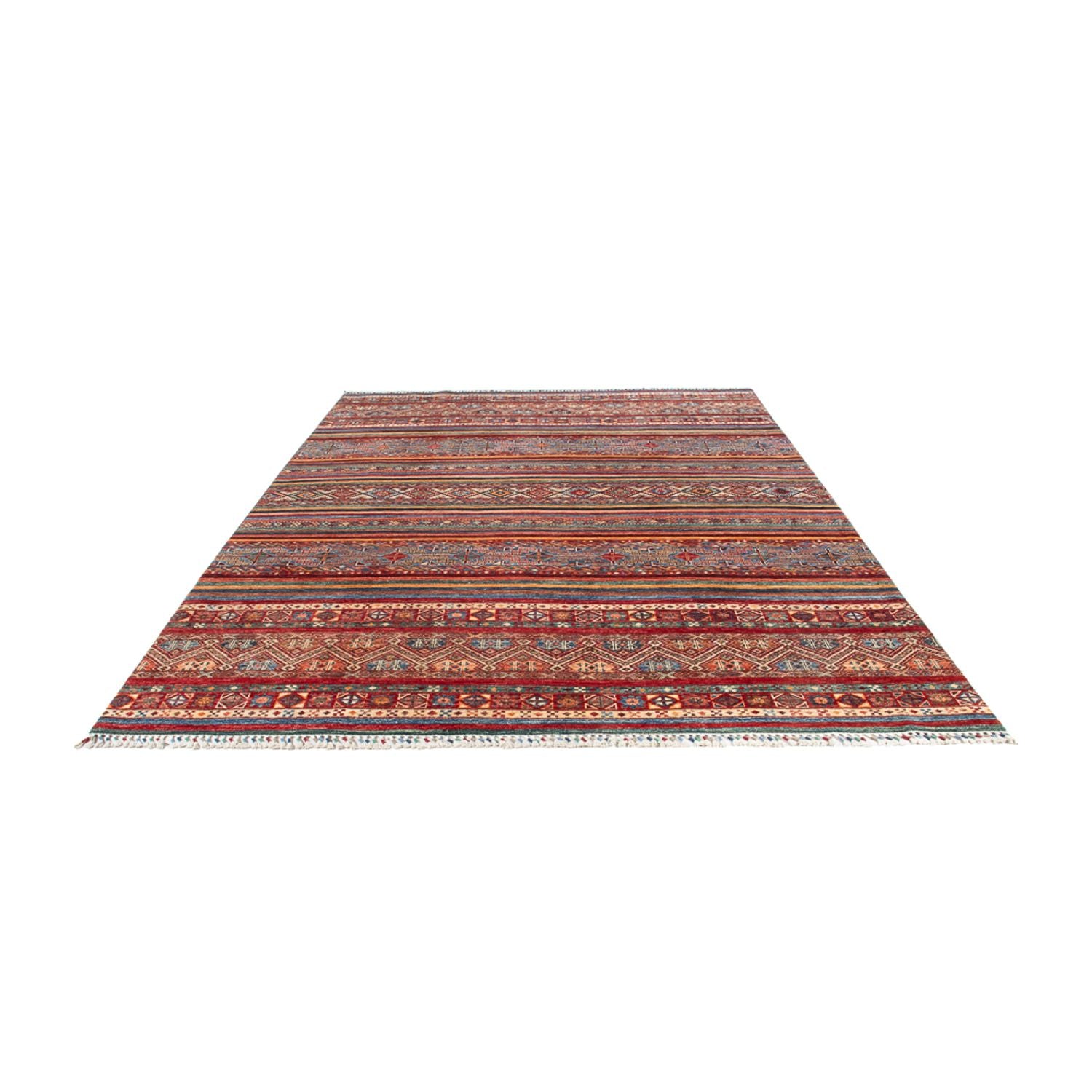 KHORJIN RUG - Stripe Red - 2.96m x 2.04m