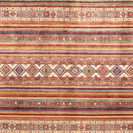 KHORJIN RUG - Stripe Red - 3.38m x 2.48m