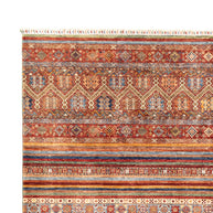 KHORJIN RUG - Stripe Red - 3.38m x 2.48m