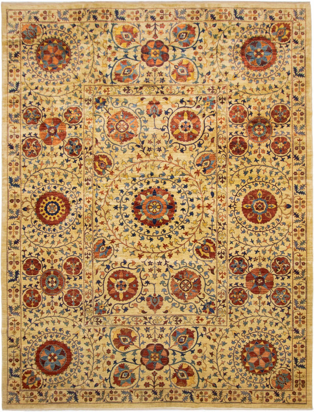 FINE SUZANI - Beige - 4.11m x 3.15m