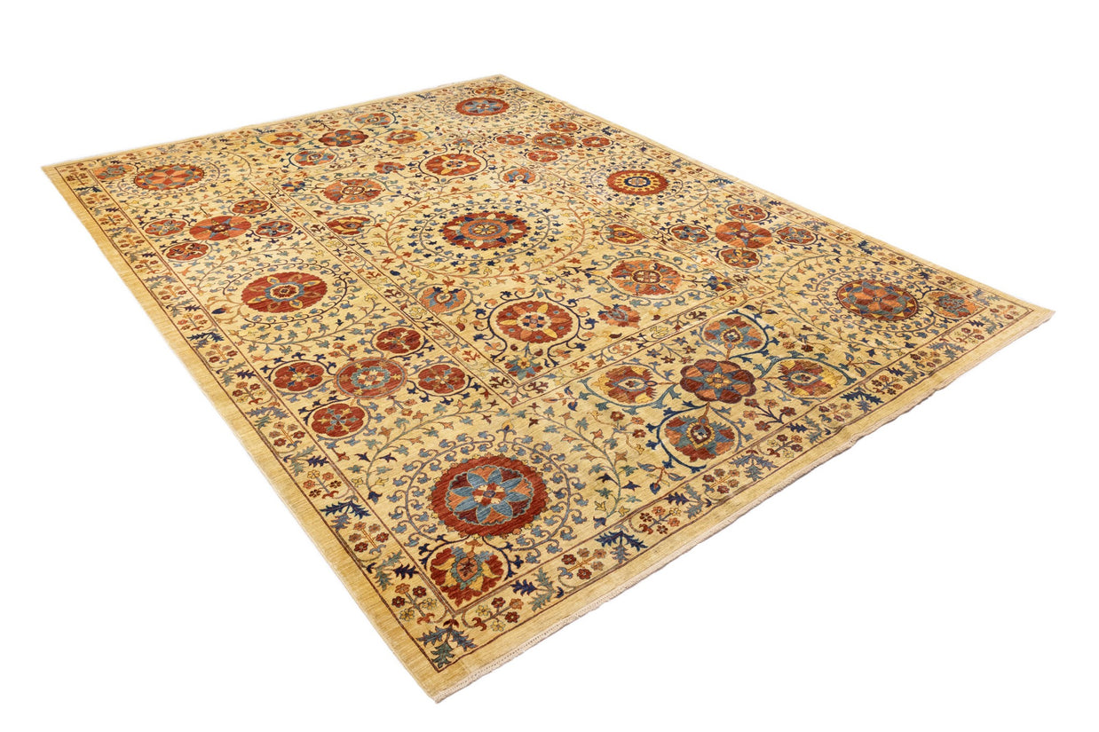 FINE SUZANI - Beige - 4.11m x 3.15m