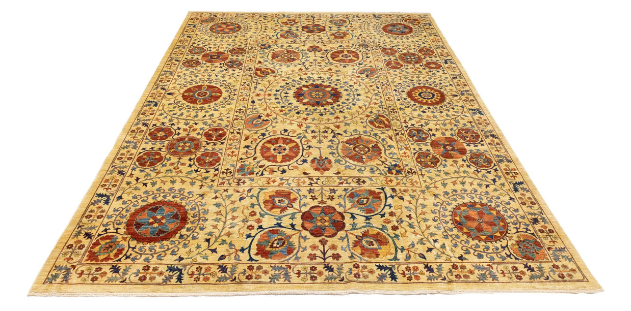 FINE SUZANI - Beige - 4.11m x 3.15m