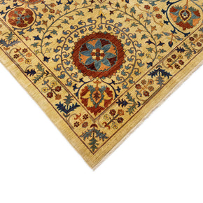 FINE SUZANI - Beige - 4.11m x 3.15m