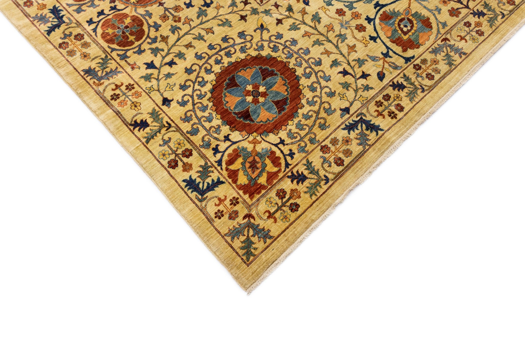 FINE SUZANI - Beige - 4.11m x 3.15m