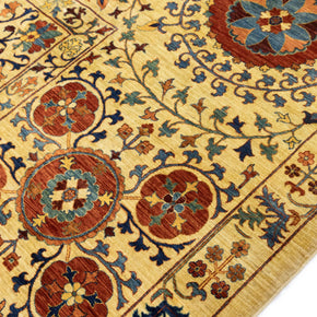 FINE SUZANI - Beige - 4.11m x 3.15m