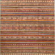 KHORJIN RUG - Stripe Red - 4.41m x 3.00m