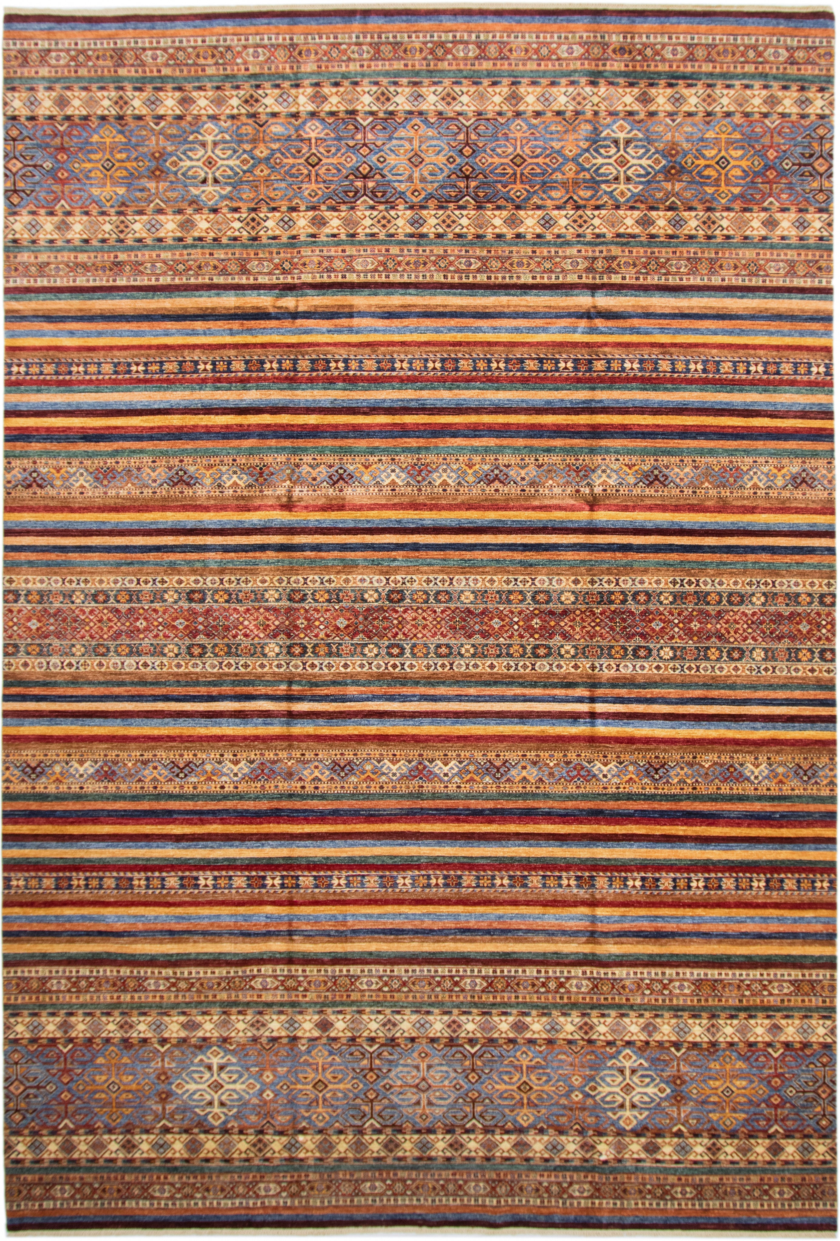 KHORJIN RUG - Stripe Red - 4.41m x 3.00m