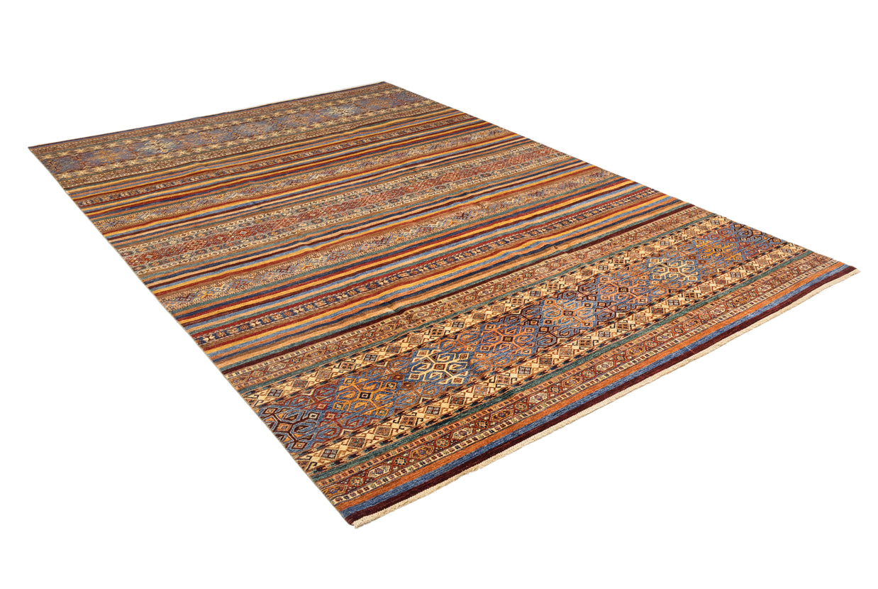 KHORJIN RUG - Stripe Red - 4.41m x 3.00m