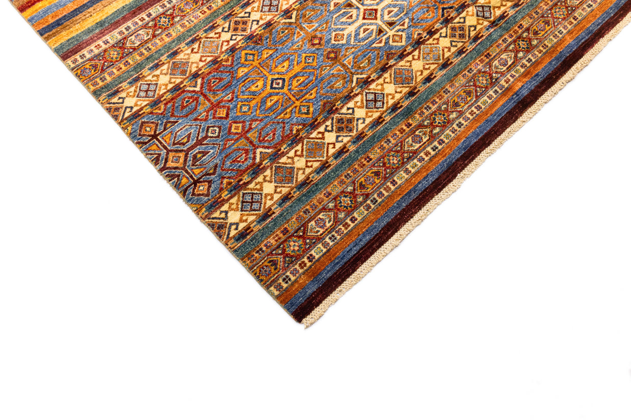 KHORJIN RUG - Stripe Red - 4.41m x 3.00m