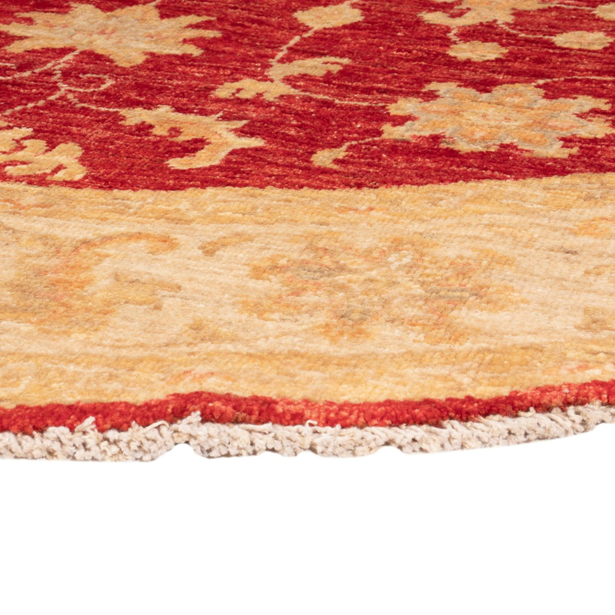 KAISER RUG - ROUND - Red Beige - 1.49m x 1.49m