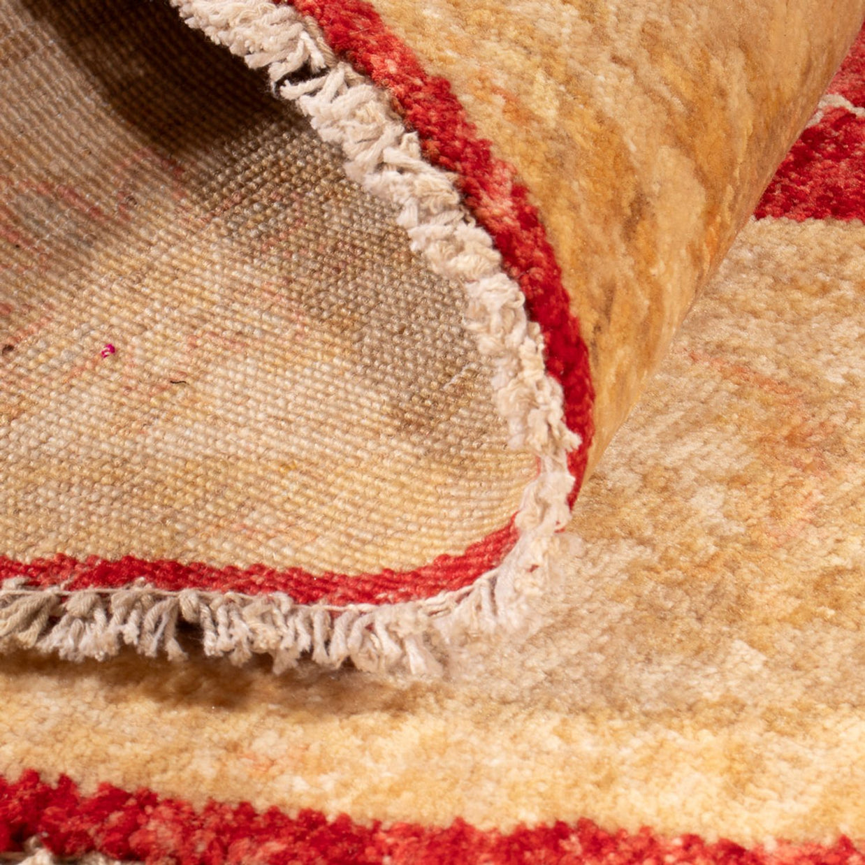 KAISER RUG - ROUND - Red Beige - 1.49m x 1.49m